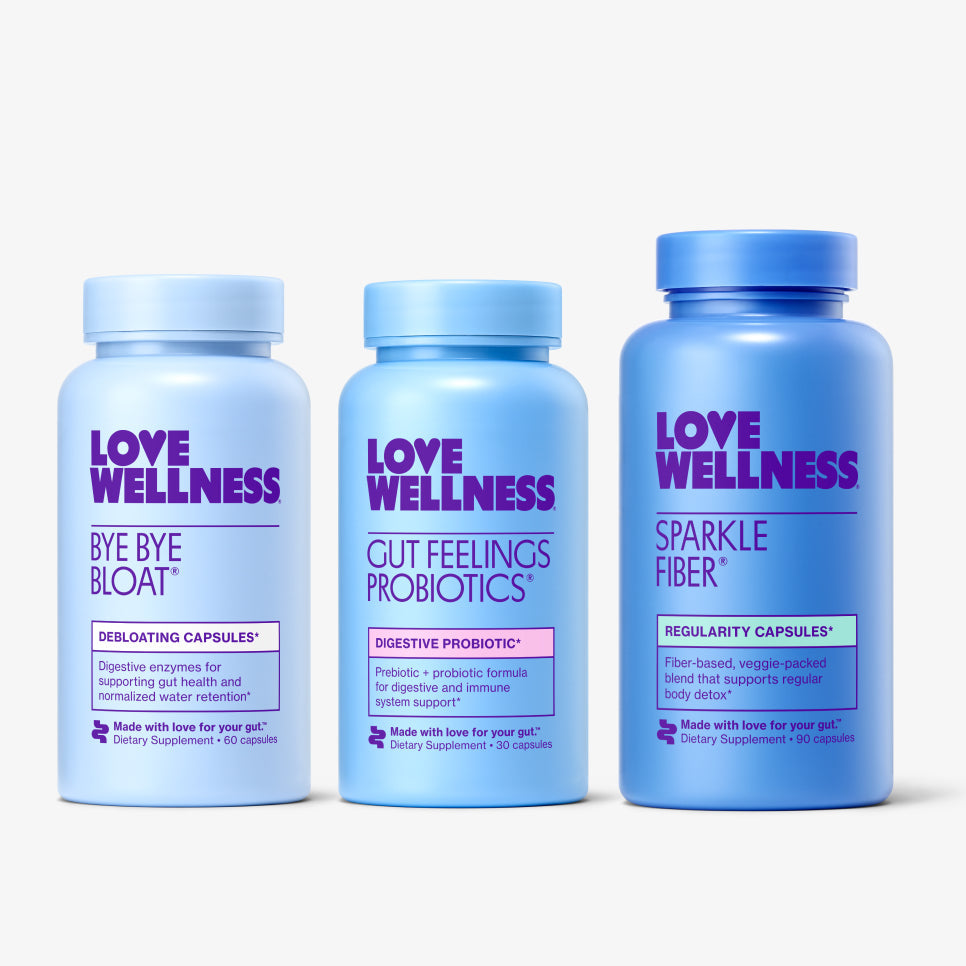 Get Started: Gut Health* Routine | Love Wellness Pick